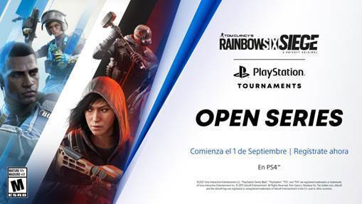 Tom Clancy's Rainbow Six® Siege se unirá a la Serie Abierta de Torneos PlayStation a partir del 1 de septiembre